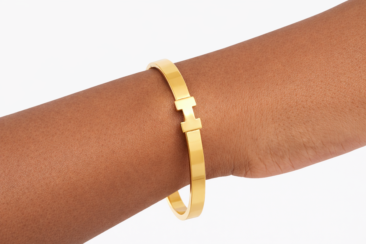 The Golden H Signature Bangle