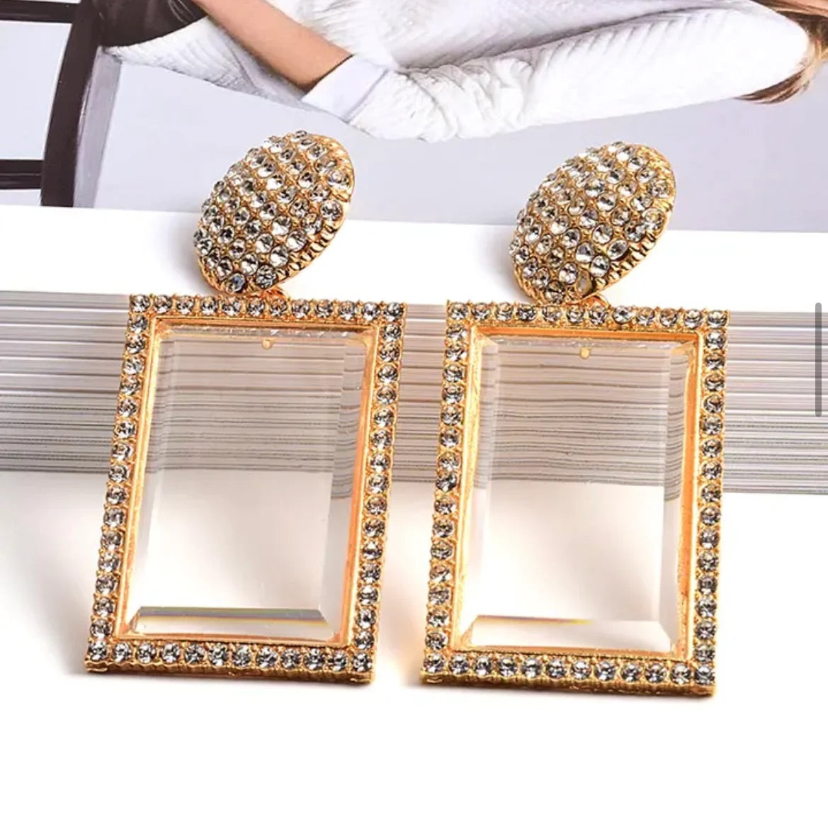 Rose Gold Earrings