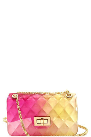 Amber Fuschia Jelly Bag