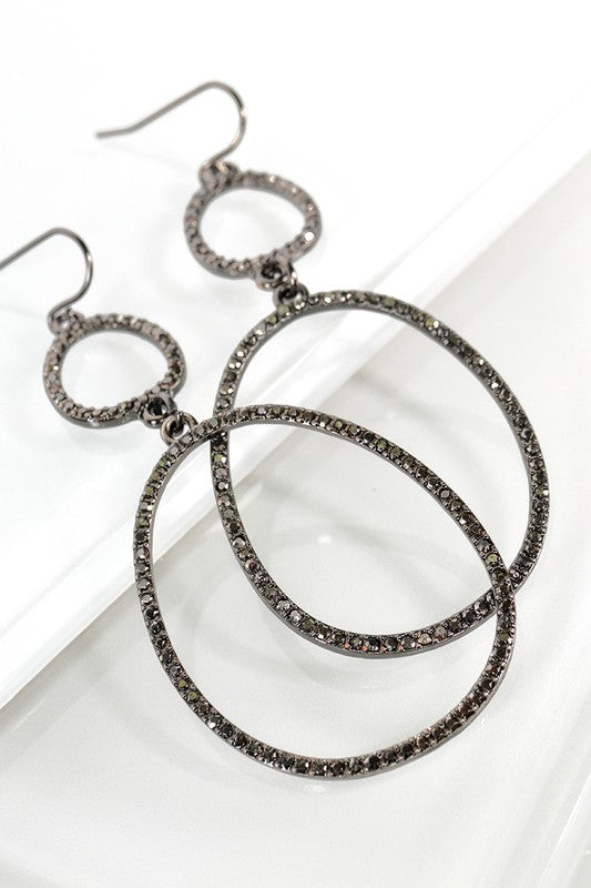 Amber Hook Earrings