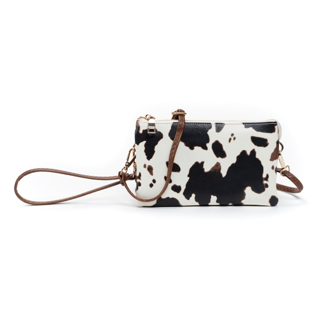 Riley Cow Crossbody Bag